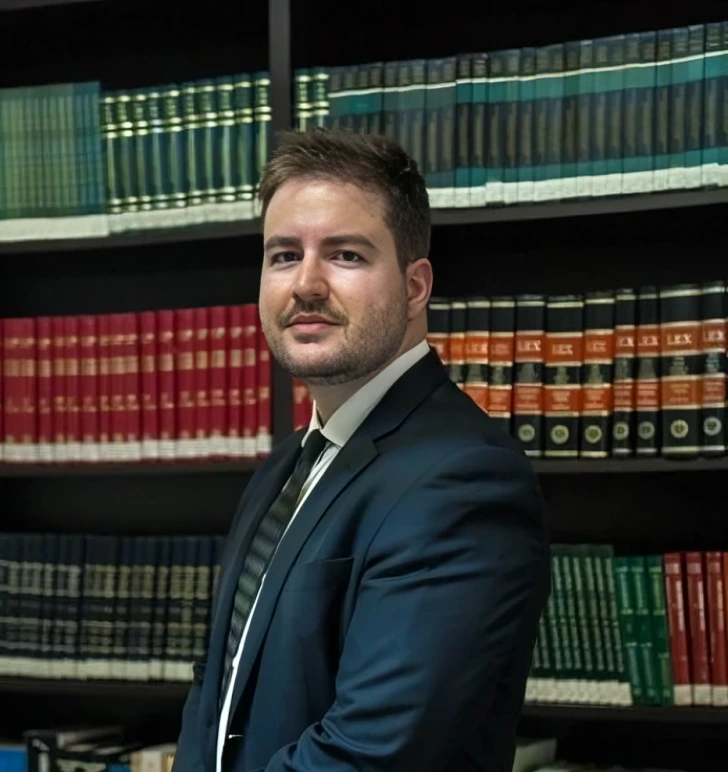 Foto do Dr. Vitor Lenzi, sócio fundador da Lenzi & Lenzi Advocacia, especialista em: Direito Civil, Direito de Família, Direito Imobiliário, Direito Empresarial, Direito Administrativo, Contencioso Estratégico